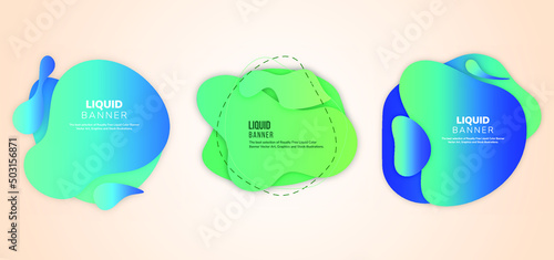 Colorful vector illustration with three bubbles with dummy texts