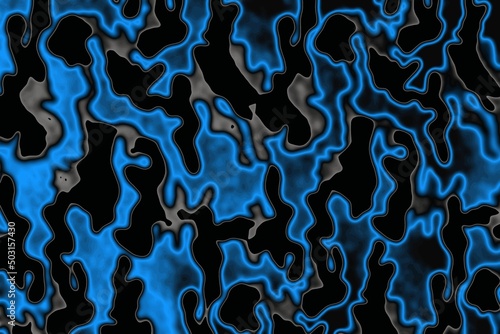 Modern camouflage. Multi-colored texture illustration.