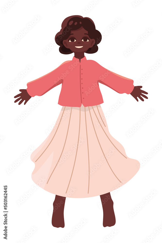 cute girl with open arms cute girl with open arms
