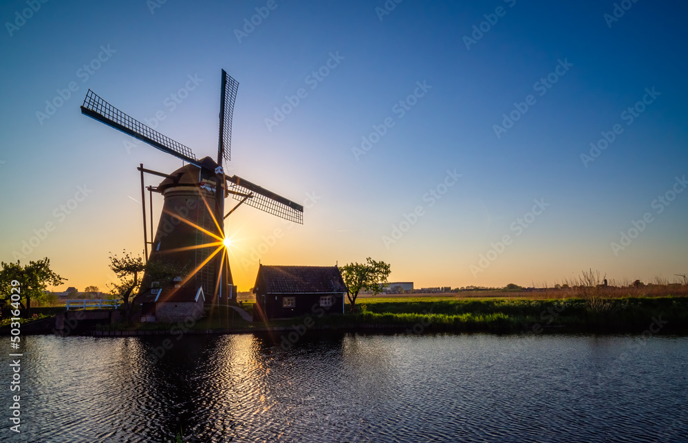Windmill of Kinderdijk, Holland