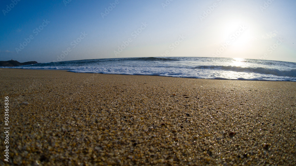 sunset on the beach sunset on the beach
