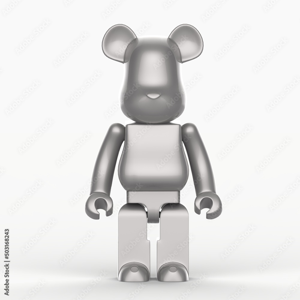 Blank bearbrick hot sale