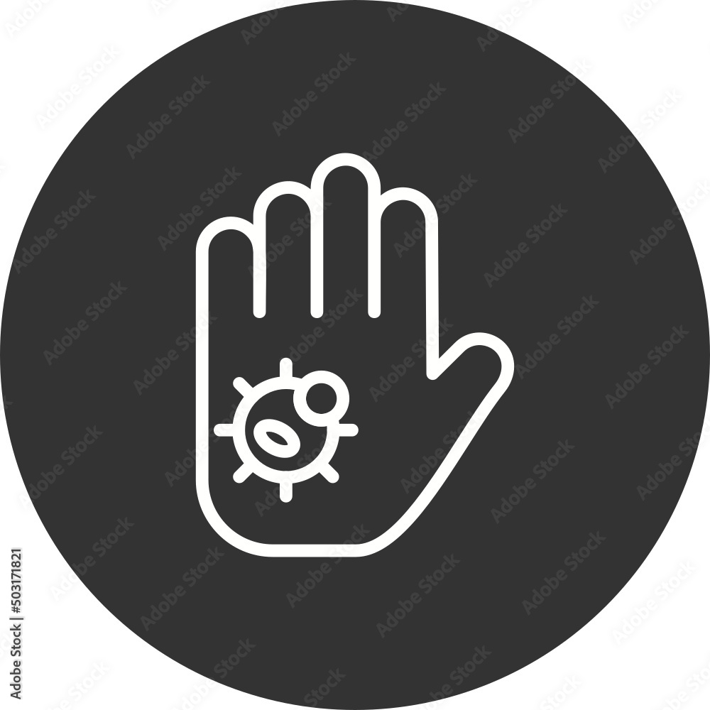 Obraz premium Dirty Hands Icon