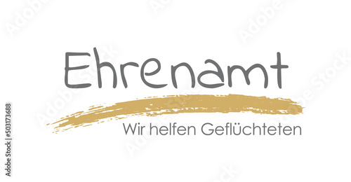 Ehrenamt - Wir helfen Geflüchteten