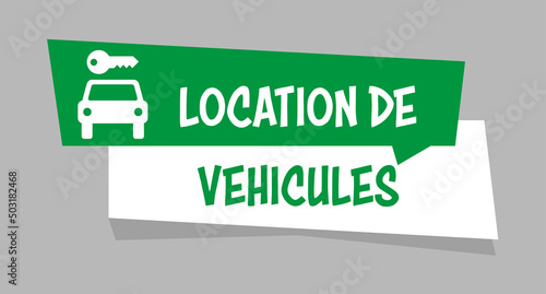 Logo location de véhicules.