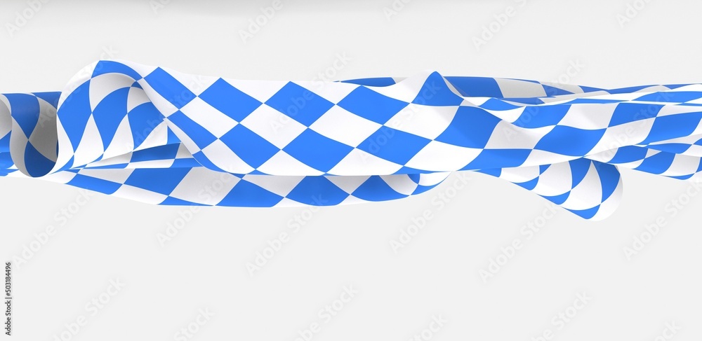 Oktoberfest background frame with bavarian white blue fabric, isolated on white. October festival Oktoberfest background frame with bavarian white blue fabric, isolated on white. October festival