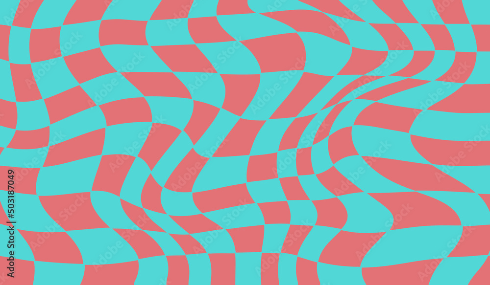 Hand drawn colorful retro style groovy psychedelic background Hand drawn colorful retro style groovy psychedelic background
