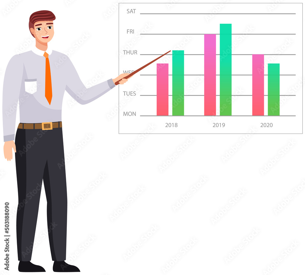 Analytics information and development statistics. Web analysis measure, product testing technology. Man analyses dashboard seo optimization, digital report. Statistical indicators and data on diagram Analytics information and development statistics. Web analysis measure, product testing technology. Man analyses dashboard seo optimization, digital report. Statistical indicators and data on diagram