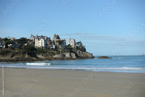Fotografie Dinard plage maisons