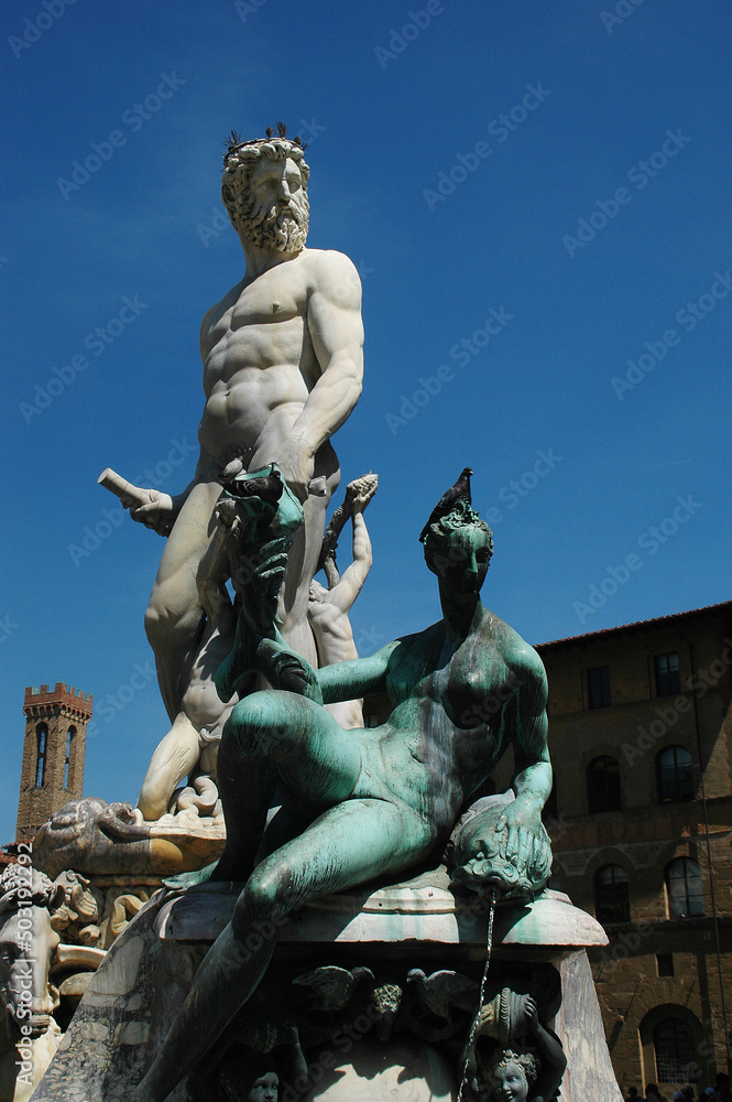 Obraz premium Florence statues