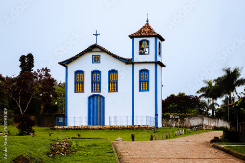 church in the district of Extraction, city of Diamantina, State of Minas Gerais, Brazil