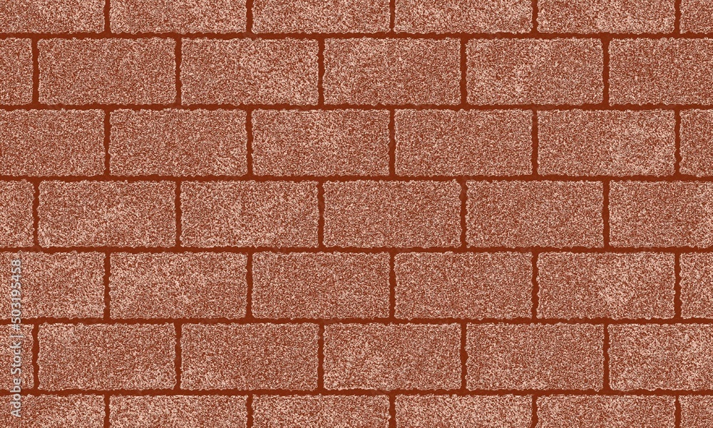 Fototapeta premium Brown brick wall backround texture