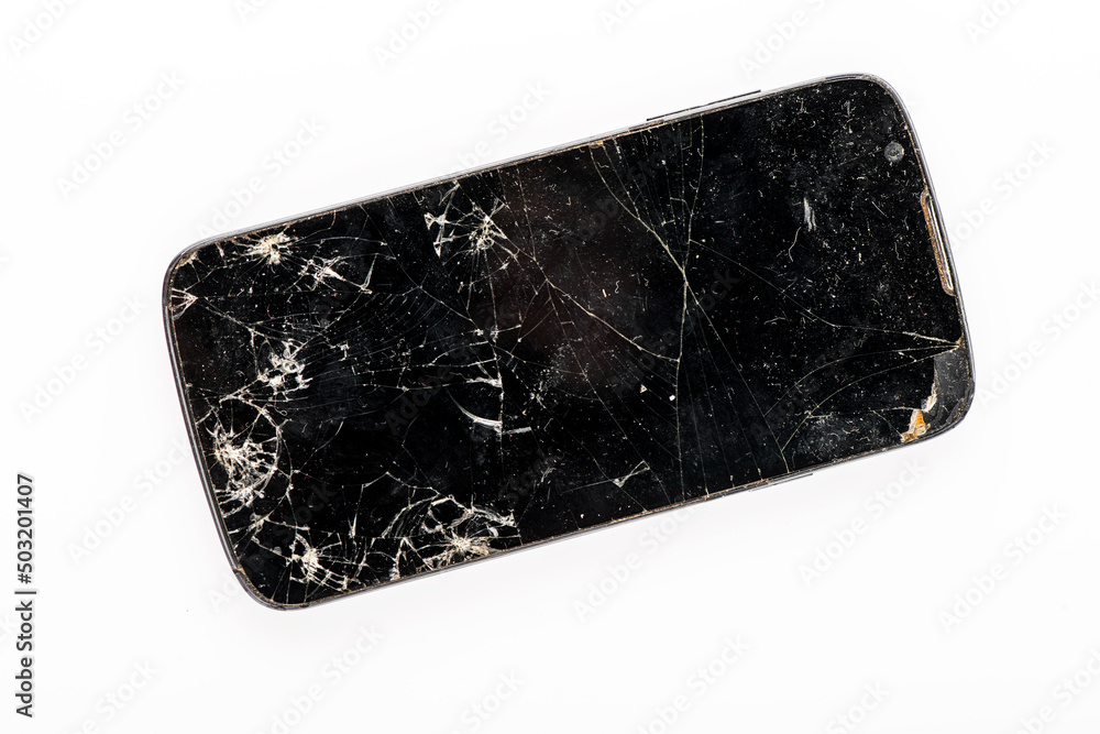 broken smartphone screen broken smartphone screen