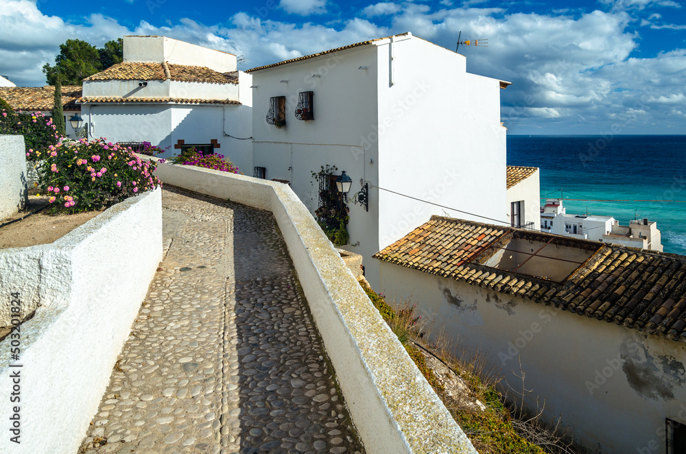 Fototapeta premium Architecture in the beautiful village of Altea, Spain