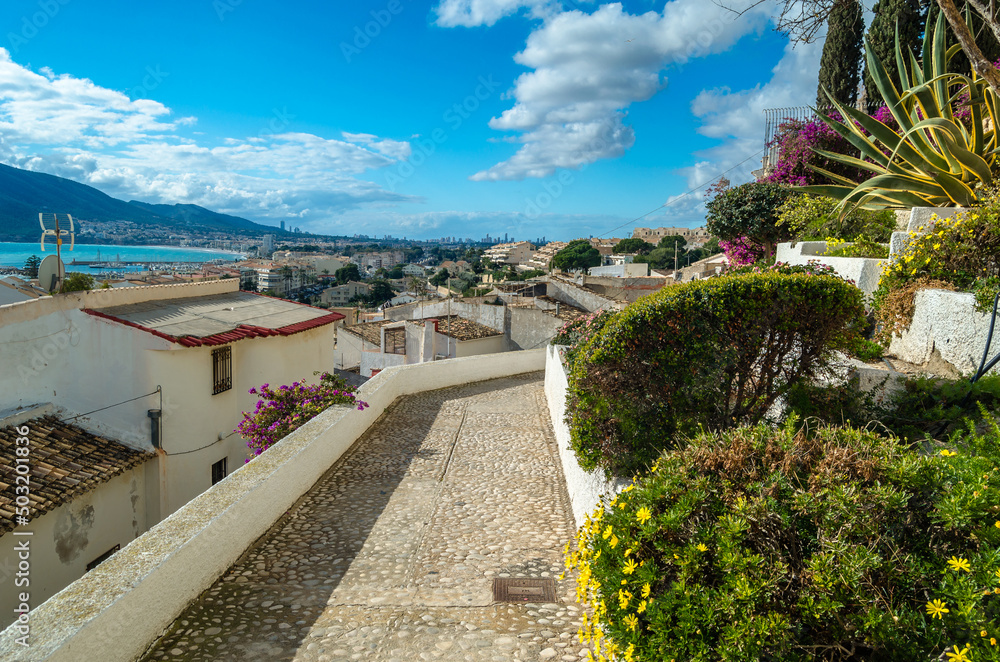 Architecture in the beautiful village of Altea, Spain Architecture in the beautiful village of Altea, Spain
