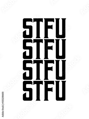 STFU Buchstaben Logo 