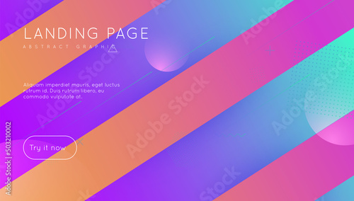Gradient Layout. Fluid Poster. Pink Plastic Banner. Bright Paper