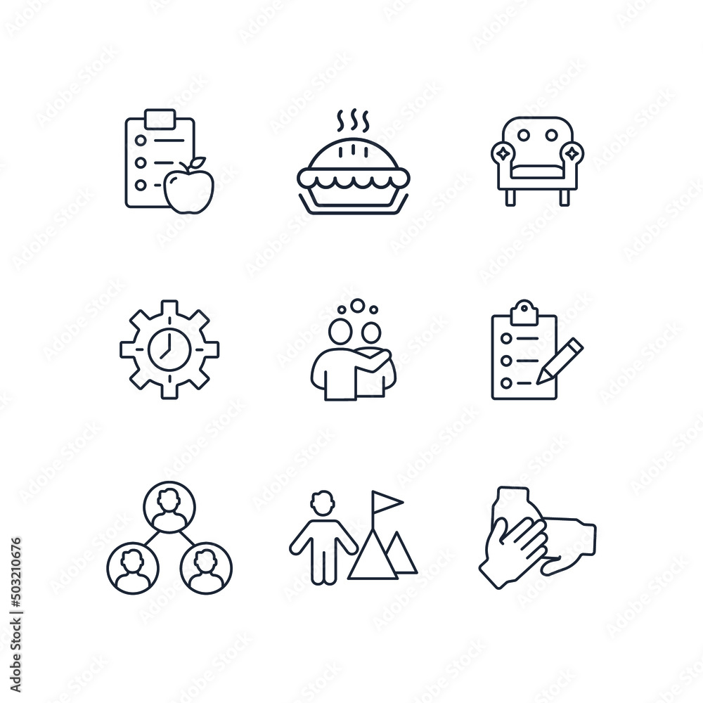 Invest in yourself icons set . Invest in yourself pack symbol vector elements for infographic web Invest in yourself icons set . Invest in yourself pack symbol vector elements for infographic web