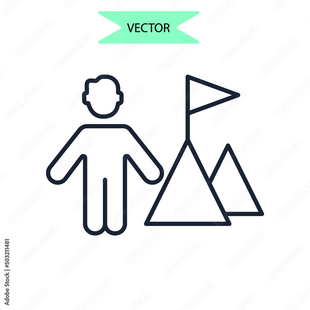 success icons symbol vector elements for infographic web success icons symbol vector elements for infographic web