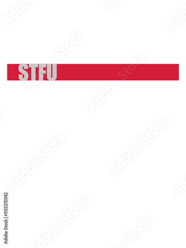Roter Balken STFU 