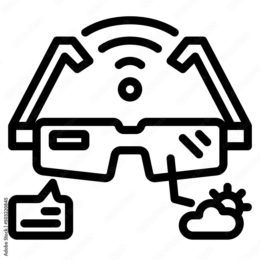 Obraz premium smart glasses