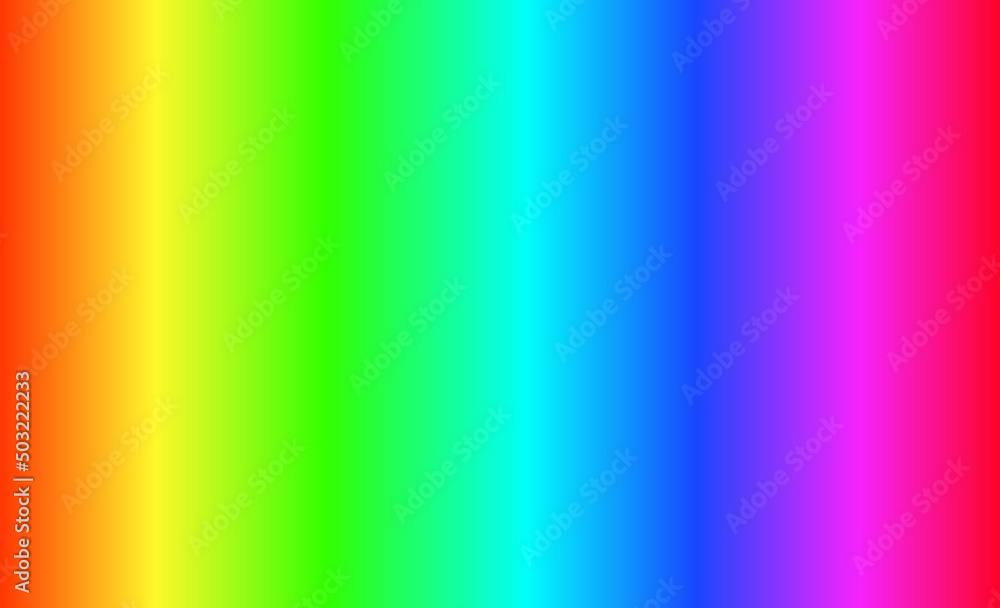 Bright rainbow color spectrum gradient background banner template vector design. LBGT people pride symbol.	
