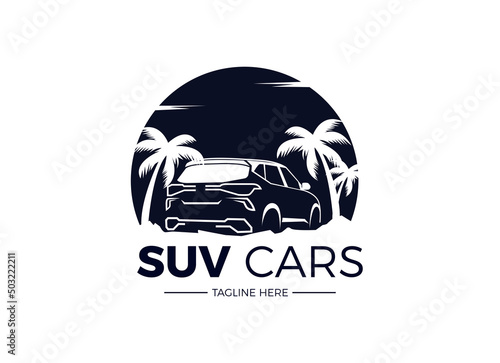 Adventure Cars Logo Design template. 