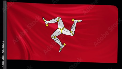 Isle of Man national flag