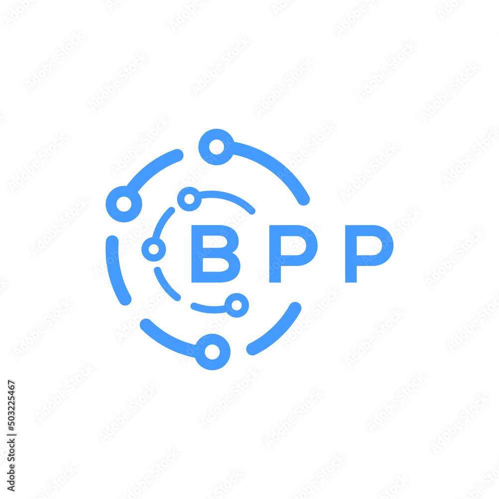 BPP technology letter logo design on white background. BPP creative initials technology letter logo concept. BPP technology letter design. BPP technology letter logo design on white background. BPP creative initials technology letter logo concept. BPP technology letter design.