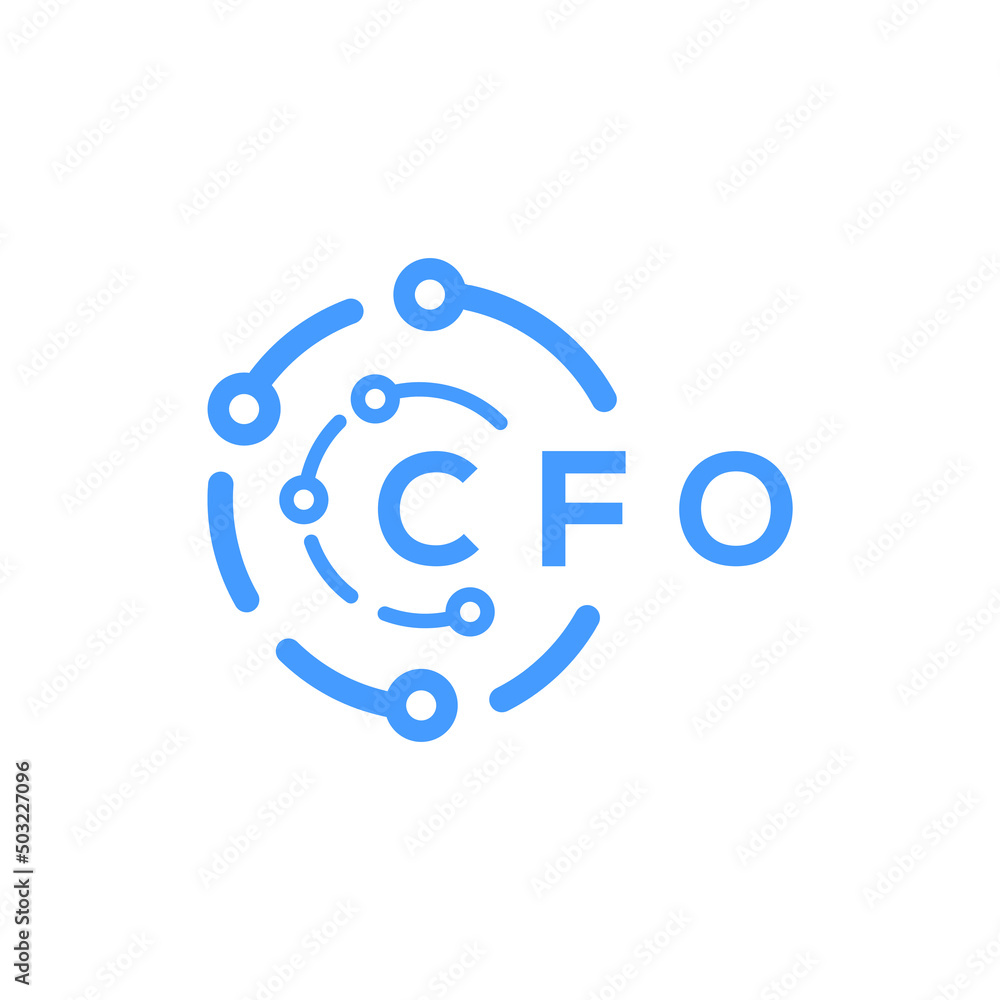 CFO technology letter logo design on white background. CFO creative initials technology letter logo concept. CFO technology letter design. CFO technology letter logo design on white background. CFO creative initials technology letter logo concept. CFO technology letter design.