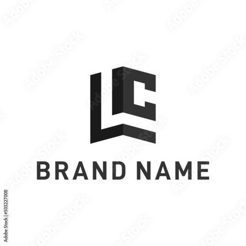 Initial LC Monogram Logo Design Inspiration