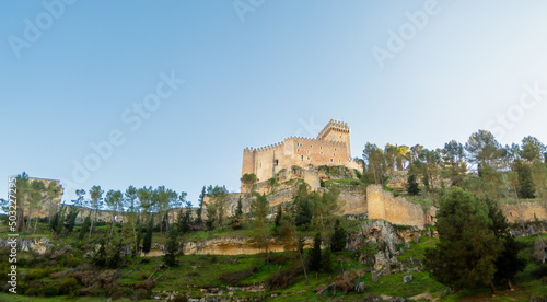 Medieval castle in Alarc  n  Cuenca