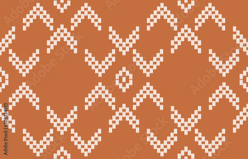 Handmade border beautiful art. Navajo seamless pattern in tribal, folk embroidery, Mexican Aztec geometric art ornament print.Design for carpet, wallpaper, clothing, wrapping, fabric, cover, textile