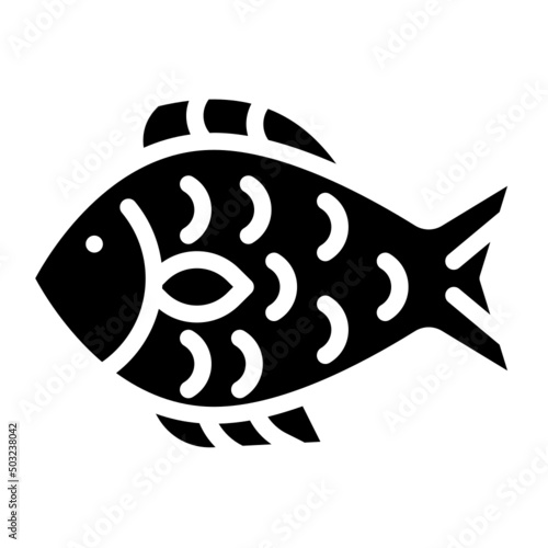 fish glyph icon