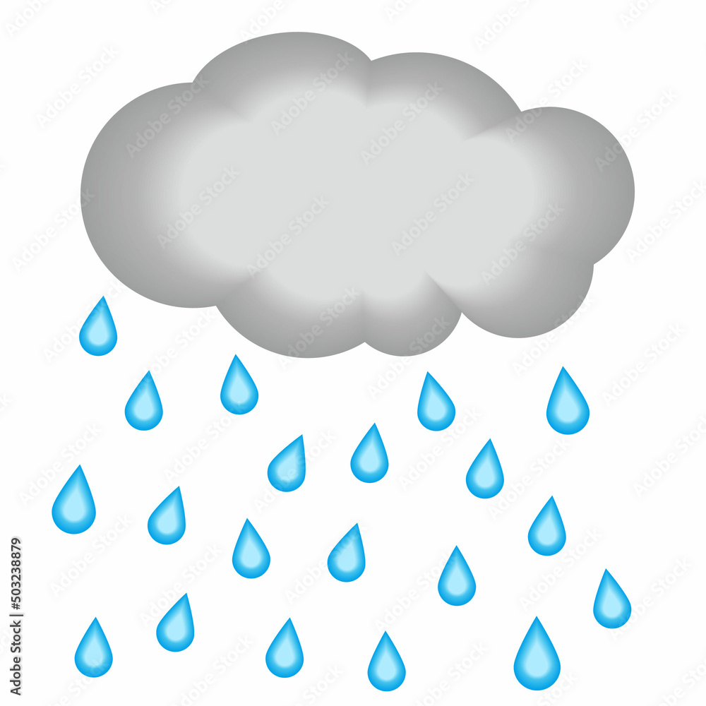torrential rainny day weather illustration torrential rainny day weather illustration