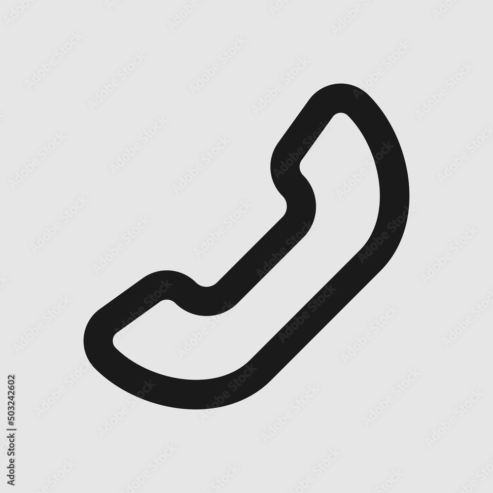 Phone line and solid icon. Hotel or office retro telephone symbol, outline style pictogram on beige background. Telephone communication sign for mobile concept and web design Phone line and solid icon. Hotel or office retro telephone symbol, outline style pictogram on beige background. Telephone communication sign for mobile concept and web design