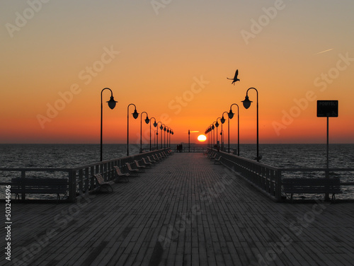 Fototapeta Naklejka Na Ścianę i Meble -  Baltic sea sunrise