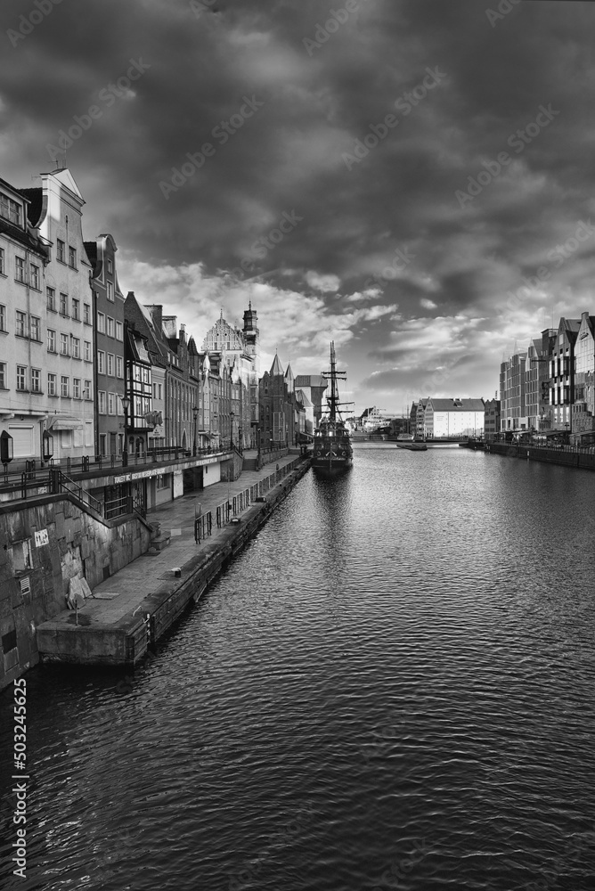 Fototapeta premium the old town of Gdańsk