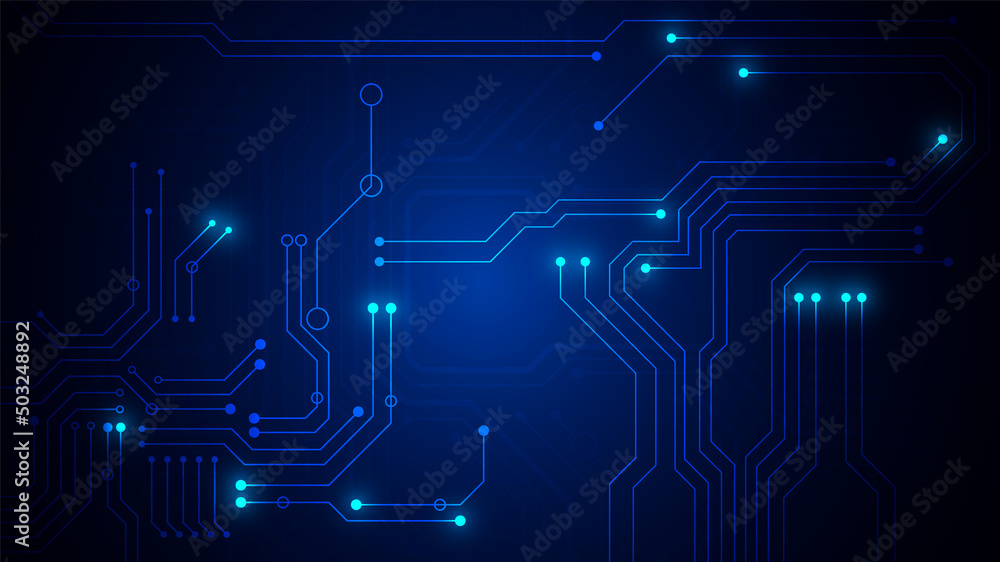 Circuit technology background Circuit technology background