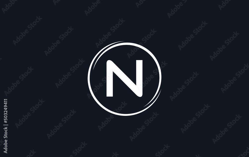 Simple unique letter logo with circle design vector. The letter and alphabets vector designing Simple unique letter logo with circle design vector. The letter and alphabets vector designing