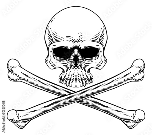 Skull And Crossbones Cross ...