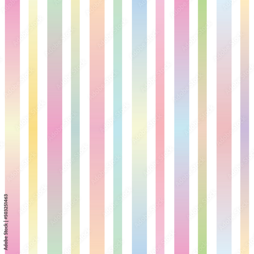 Cute pastel stripe pattern, gradient repeat Cute pastel stripe pattern, gradient repeat