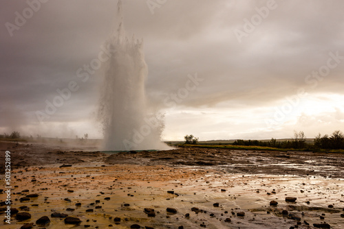 Iceland geyser strokkur