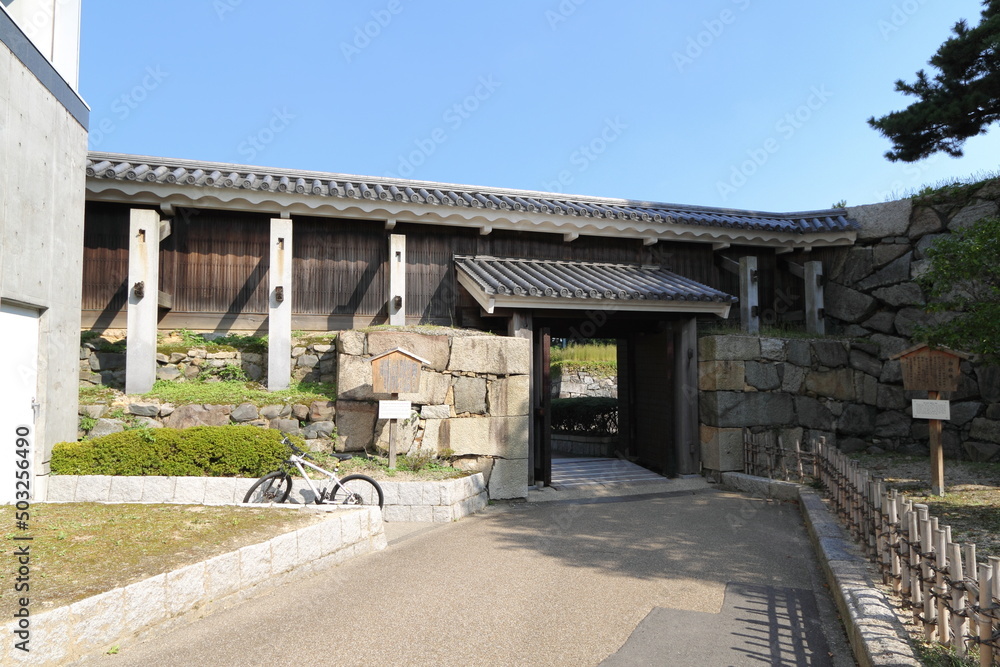 名古屋城　本丸不明御門　愛知県　名古屋市