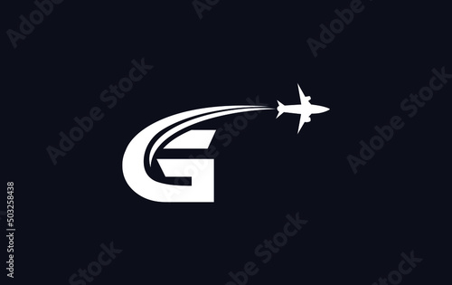 Aviation and airlines company logo design, Tour and travel agency symbol design vector