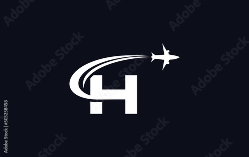 Aviation and airlines company logo design, Tour and travel agency symbol design vector