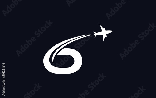 Aviation and airlines company logo design, Tour and travel agency symbol design vector