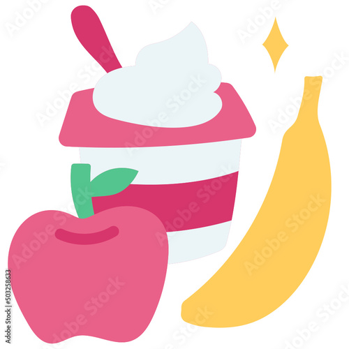 breakfast flat icon