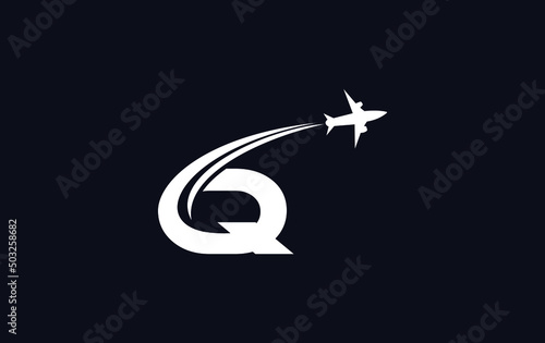 Aviation and airlines company logo design, Tour and travel agency symbol design vector