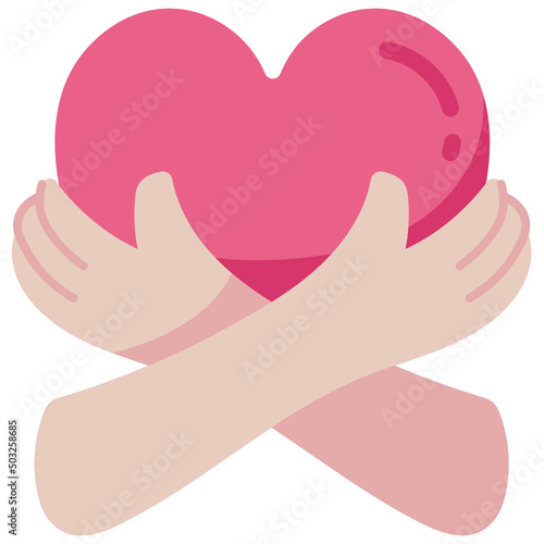 love flat icon
